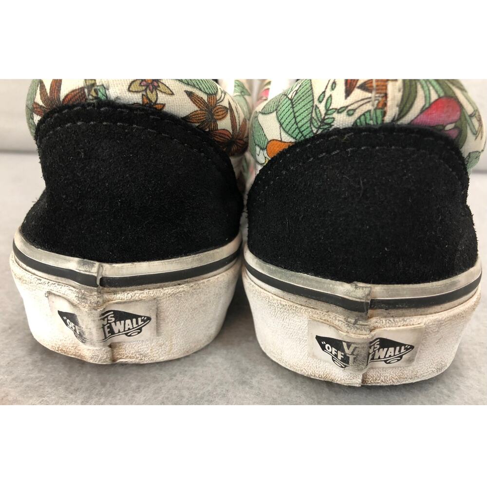 Vans Tropical Floral Canvas Suede Sneakers Womens Sz 8.5 Classic Old Skool - Picture 5 of 12
